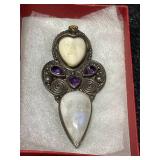 STRLING GODDESS PENDANT