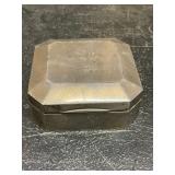 STERLING SILVER JEWELRY BOX