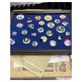 POLITICAL BUTTONS