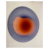 SALAMANDRA SIGNED RONDEL ART GLASS