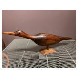 WOOD CARVED BIRD