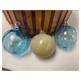 HANDMADE GLASS ORNAMENTS