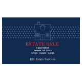 Estate Sale - Contents of a Home 