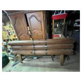 3 log head board