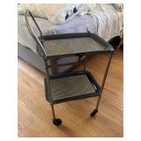 vintage bar cart