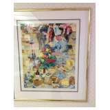 Signed Leroy Neiman "The Chef" (with certificate)