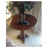 Round Antique Side Table