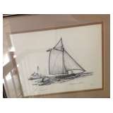 Jim Campbell "Lighthouse Point" 65/500