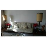 Mid Century Modern Danish Platform Couch