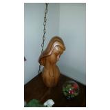 Authentic wood sculpture