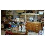 Before our staging and set up Garage