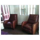 Top of line leather recliners