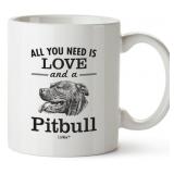 Love Pitbull Mug