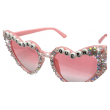 Birthday Queen Heart-Shaped Novelty Sunglasses 
