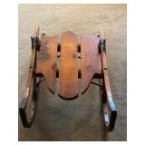 Antique Sleigh Coffee Table 