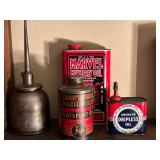 Vintage Braimes Oil Can | Antique Sunbeam Neatsfoot Oil | Marvel Mystery Oil Can | American Dripless
