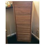 Full Size Wood Filing Cabinet 
