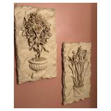 Great selection of decor including framed artwork, wall displays, lamps and mirrors. 