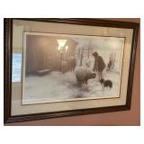 Great selection of decor including framed artwork, wall displays, lamps and mirrors. 