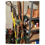 Good selection of yard tools
