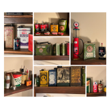 Cartersville Estate Sale - Oil Cans