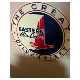 Eastern Air Lines Vintage Tin Sign 
