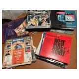 Incredible collection of vintage vinyl records in 33, 45 and 78 selections.