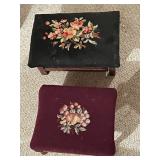 Needlepoint Footstools