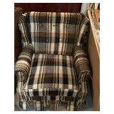 Matching Vintage Sofa Bed and Sitting Chair 