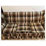 Matching Vintage Sofa Bed and Sitting Chair 