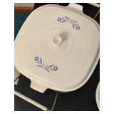 Blue Cornflower Corning Serving Pieces 