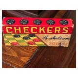 Vintage Checker Set 