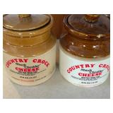 Vintage Country Crock Glazed Stoneware 