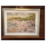 A great selection of wall decor including original artwork and mirrors. 