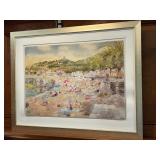 A great selection of wall decor including original artwork and mirrors. 