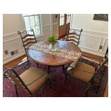 Kitchen Dining Table w/ Four Chairs 