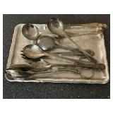 Silver Flatware and Serving Pieces 