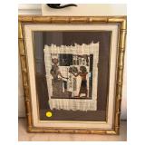 A great selection of wall decor including original artwork and mirrors. 