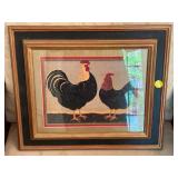 A great selection of wall decor including original artwork and mirrors. 