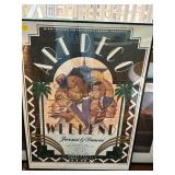 A great selection of wall decor including original artwork and mirrors. 
