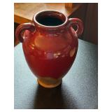 Southern Living At Home Verona Red Olive Jar Vase 