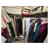 HUGE Selection of Clothing and Shoes! Ladies - L/XL Tops & 14/16 Bottoms. Men M/L Tops & 36 Bottoms.