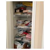 Great selection of linens - blankets, towels, tablecovers and more. 