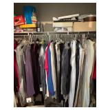 HUGE Selection of Clothing and Shoes! Ladies - L/XL Tops & 14/16 Bottoms. Men M/L Tops & 36 Bottoms.