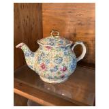 Windsor Chelsea Spring Blue Chintz Teapot 