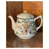 Hand Painted Japanese Tea Pot 