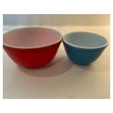 Pyrex Colored Bowls 