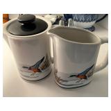 Epoch Mallard Duck Pattern Pitcher