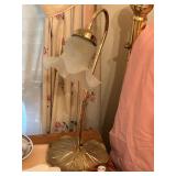 Vintage Gooseneck Lily Lamp 