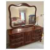 Master Bedroom Set - Dresser, Mirror, Chest, Nightstands, Bed Frame, Mattress & Box Spring